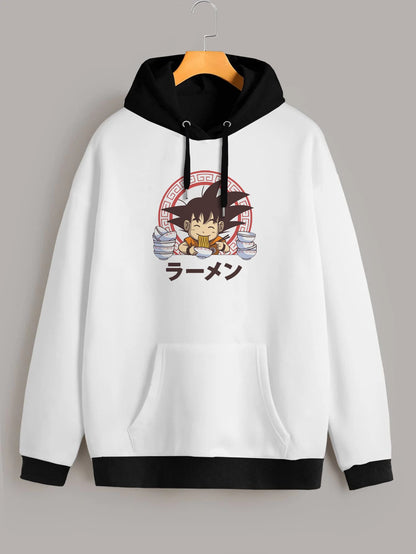 Buzo ancho hoodie Goku Ramen