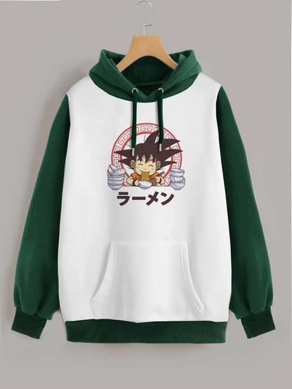 Buzo ancho hoodie Goku Ramen