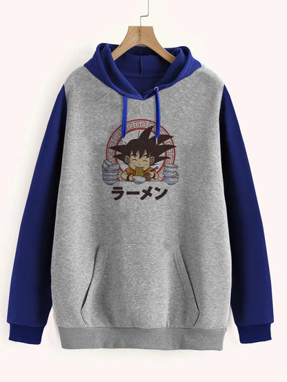 Buzo ancho hoodie Goku Ramen