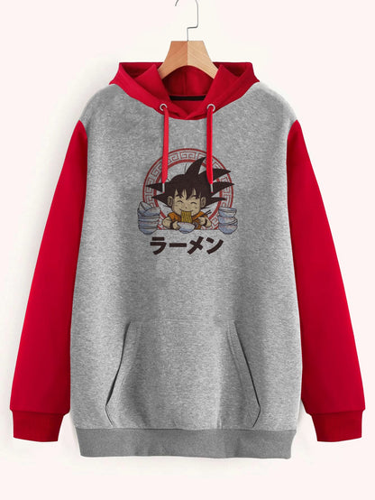 Buzo ancho hoodie Goku Ramen
