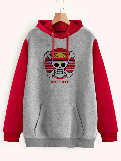 Buzo ancho hoodie One Piece