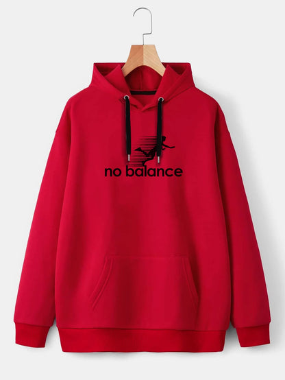 Buzo ancho hoodie No Balance