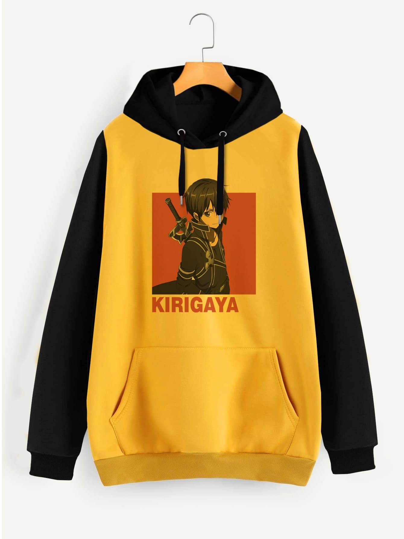 Buzo ancho hoodie Kazuto Kirigaya