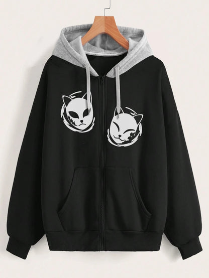 Buzo cremallera Mask