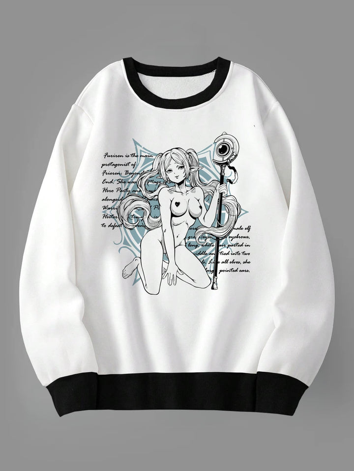 Buzo cuello Frieren Heart