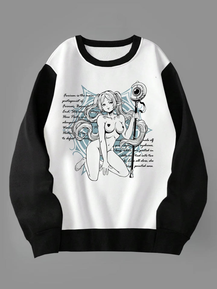 Buzo cuello Frieren Heart