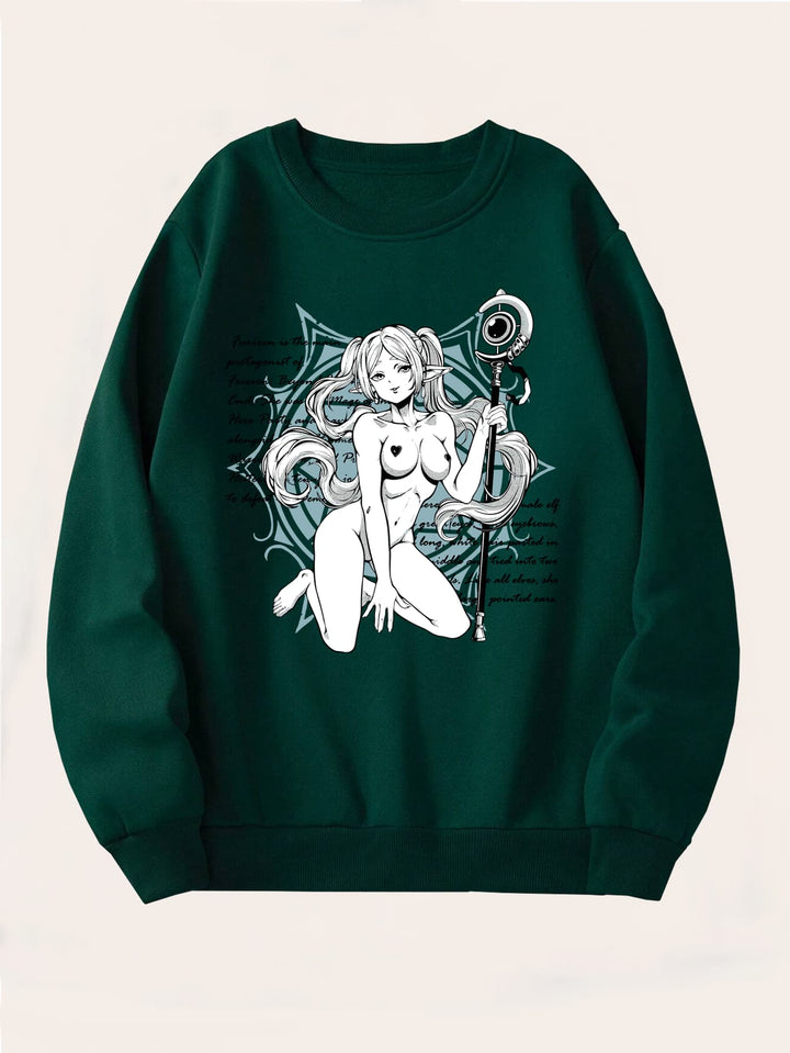 Buzo cuello Frieren Heart